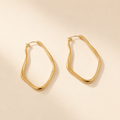 Sculpt Hoop Earrings